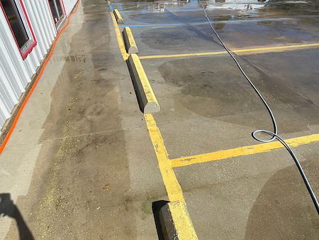 Parking Lot Cleaning